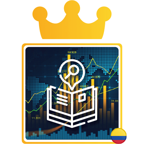 ilustración representando trading forex en colombia
